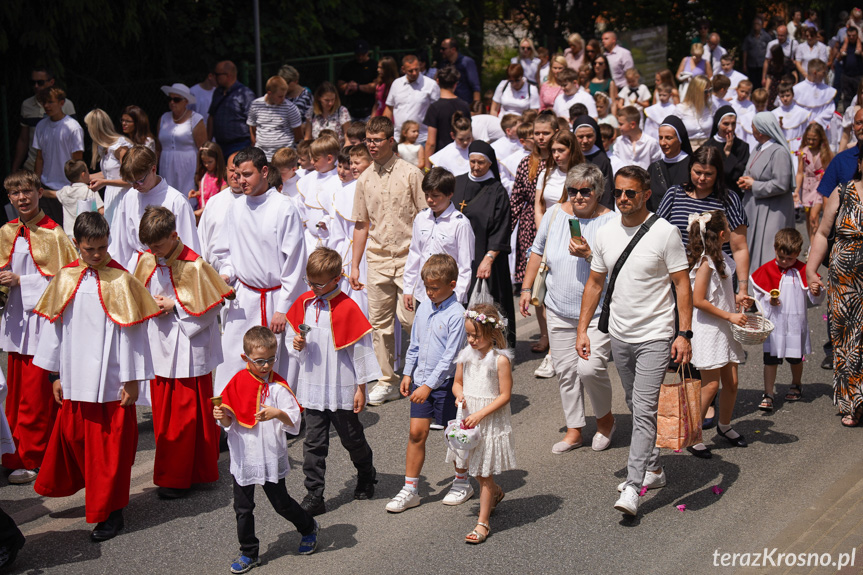 Procesja Bożego Ciała w Krośnie