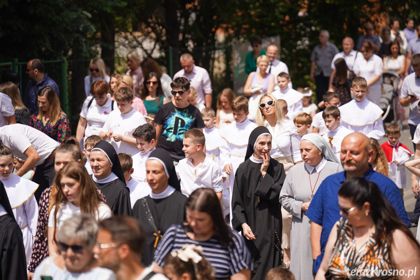 Procesja Bożego Ciała w Krośnie