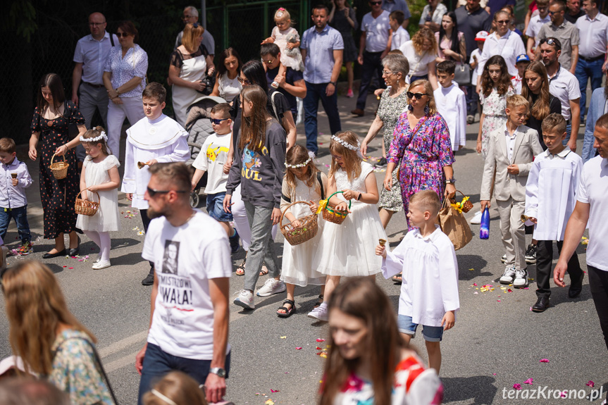 Procesja Bożego Ciała w Krośnie