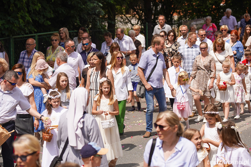 Procesja Bożego Ciała w Krośnie