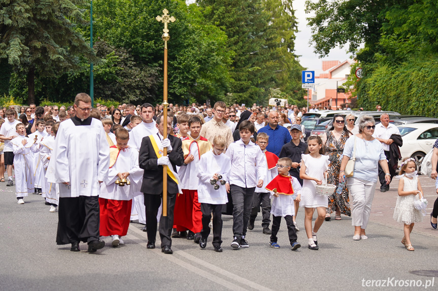 Procesja Bożego Ciała w Krośnie