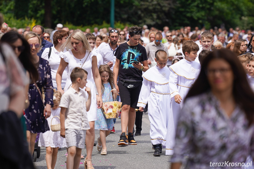 Procesja Bożego Ciała w Krośnie