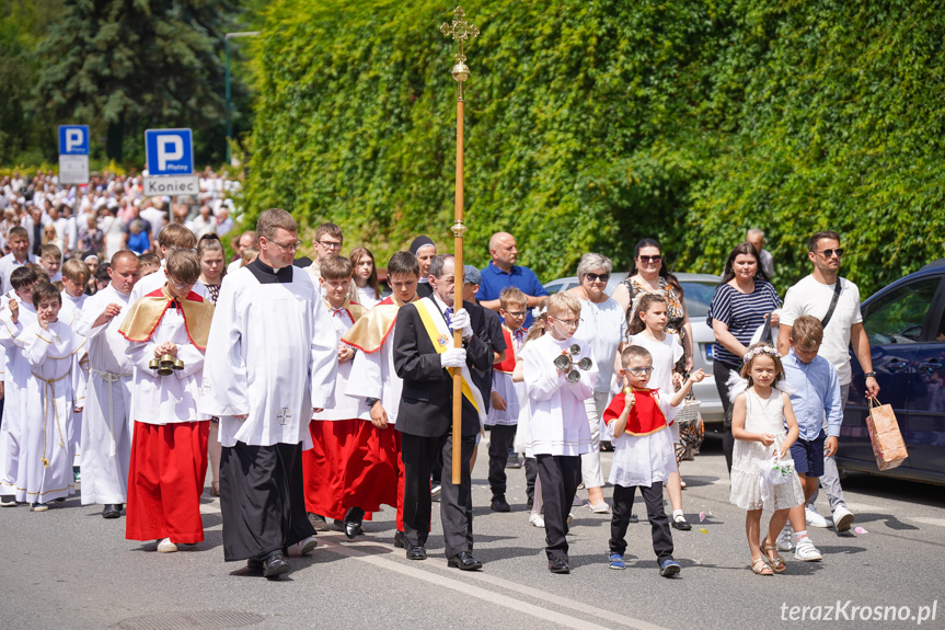 Procesja Bożego Ciała w Krośnie