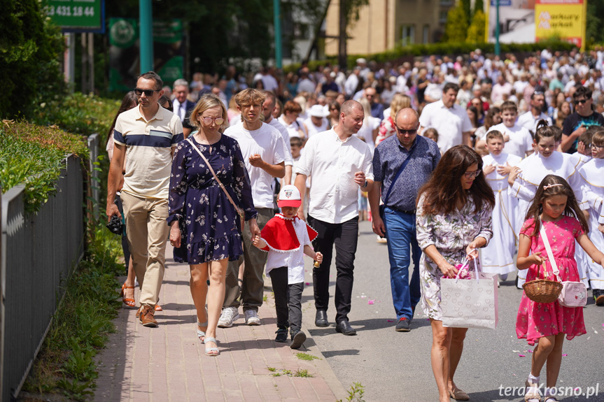 Procesja Bożego Ciała w Krośnie