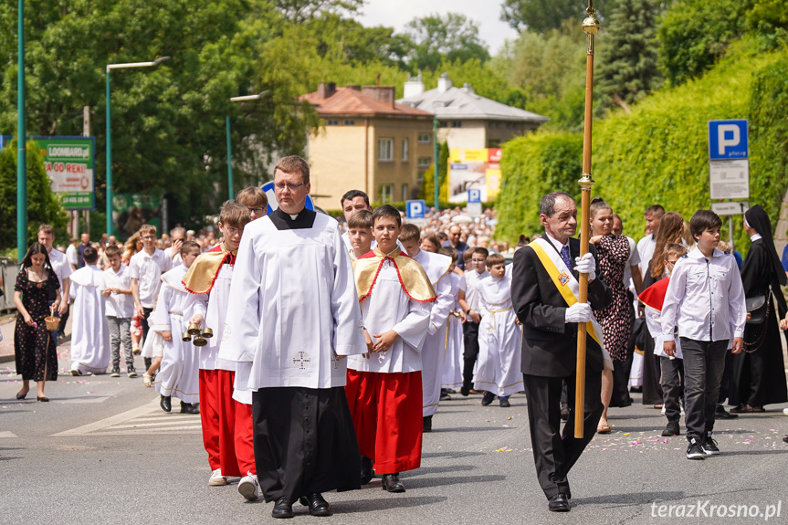 Procesja Bożego Ciała w Krośnie