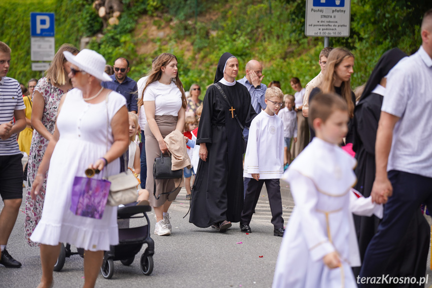 Procesja Bożego Ciała w Krośnie