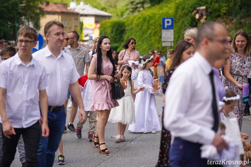 Procesja Bożego Ciała w Krośnie