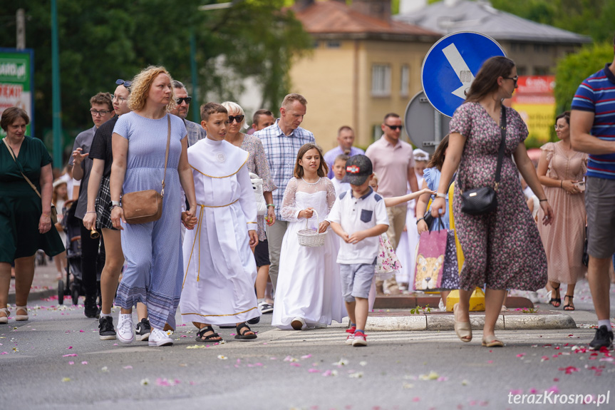 Procesja Bożego Ciała w Krośnie