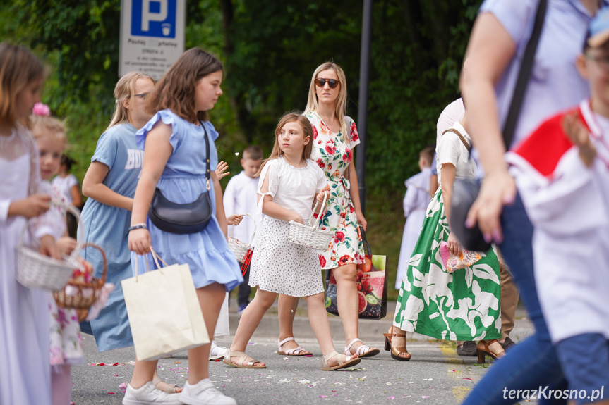 Procesja Bożego Ciała w Krośnie