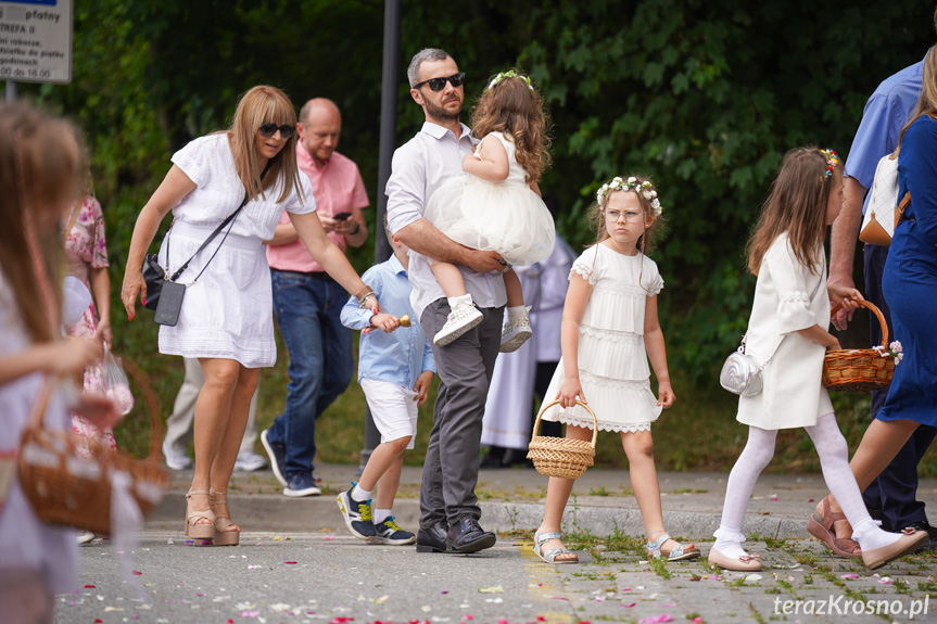 Procesja Bożego Ciała w Krośnie