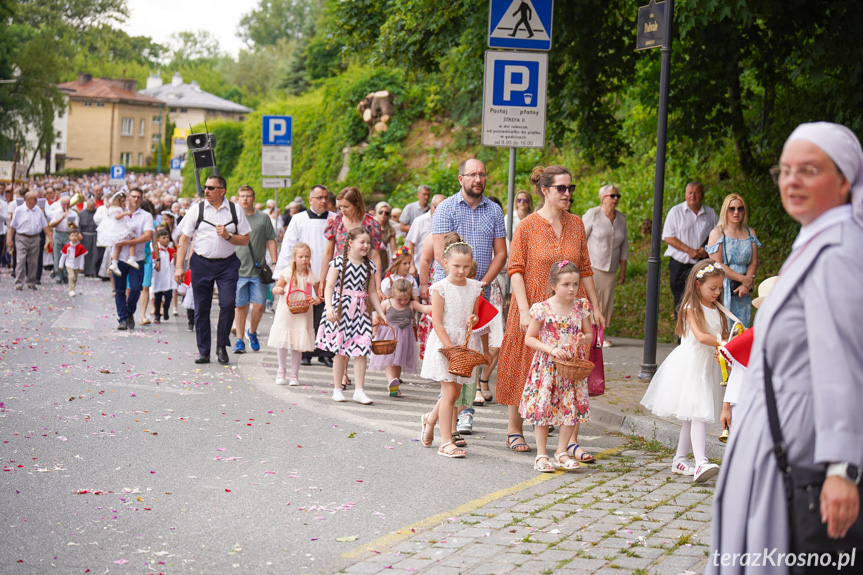 Procesja Bożego Ciała w Krośnie