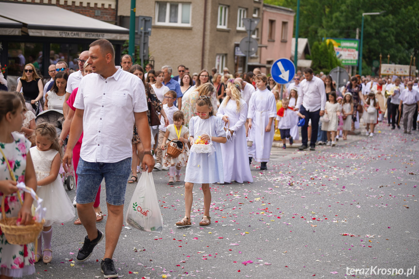 Procesja Bożego Ciała w Krośnie