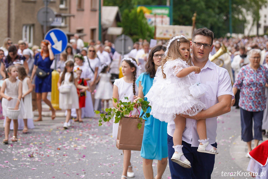 Procesja Bożego Ciała w Krośnie