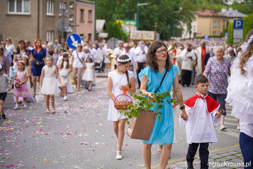 Procesja Bożego Ciała w Krośnie