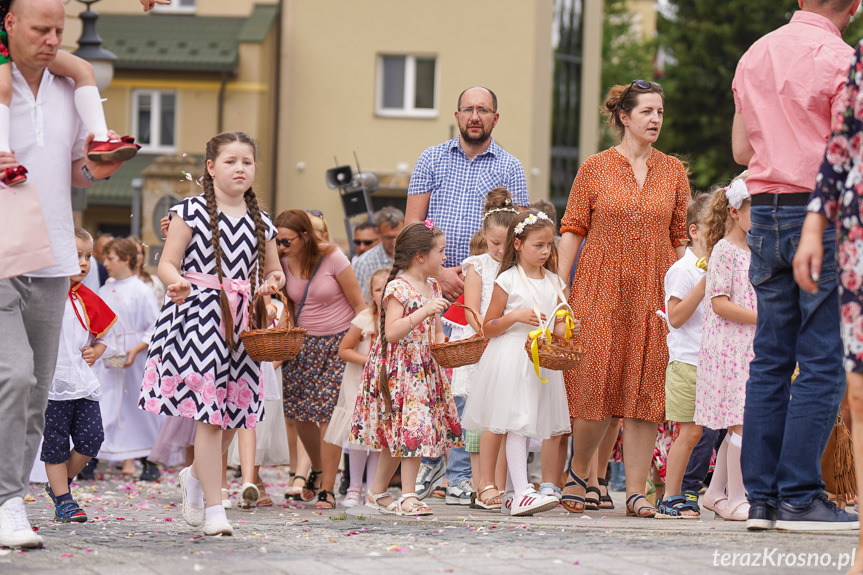 Procesja Bożego Ciała w Krośnie