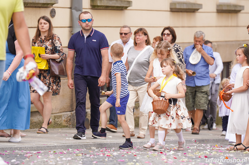 Procesja Bożego Ciała w Krośnie