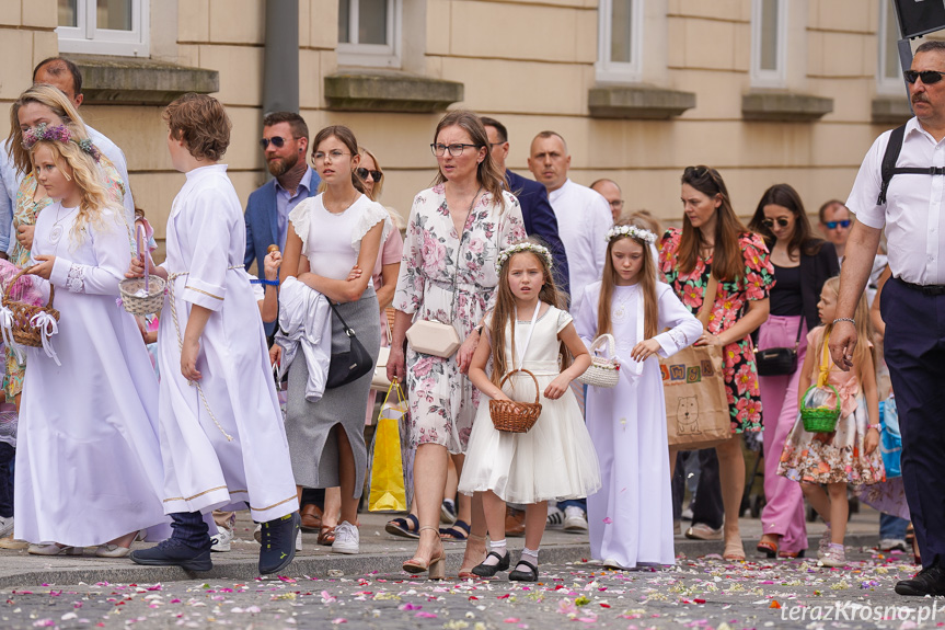 Procesja Bożego Ciała w Krośnie