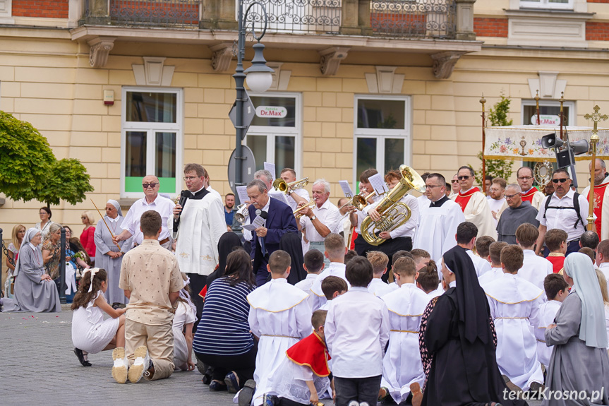 Procesja Bożego Ciała w Krośnie