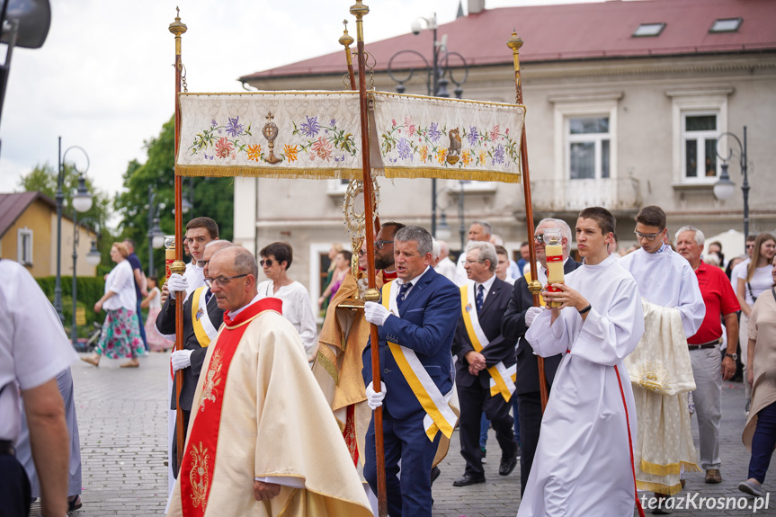 Procesja Bożego Ciała w Krośnie