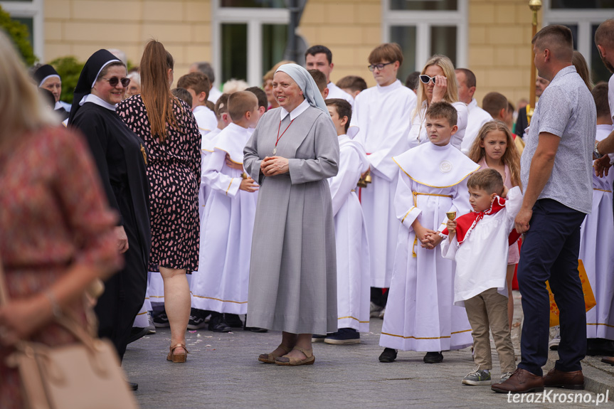 Procesja Bożego Ciała w Krośnie