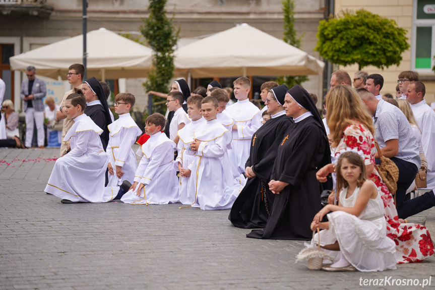 Procesja Bożego Ciała w Krośnie