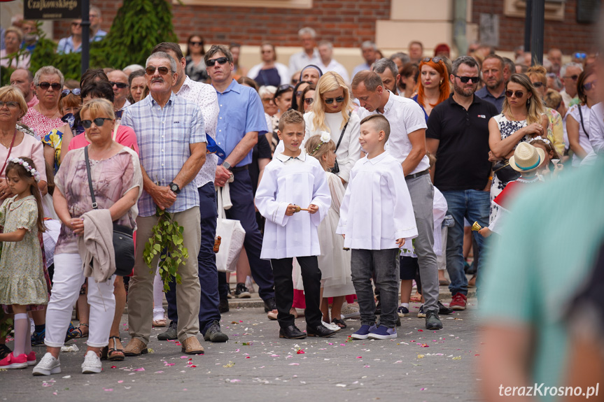 Procesja Bożego Ciała w Krośnie