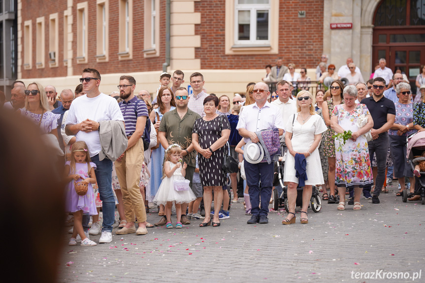 Procesja Bożego Ciała w Krośnie