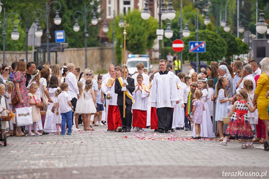 Procesja Bożego Ciała w Krośnie