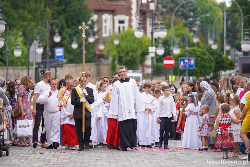 Procesja Bożego Ciała w Krośnie