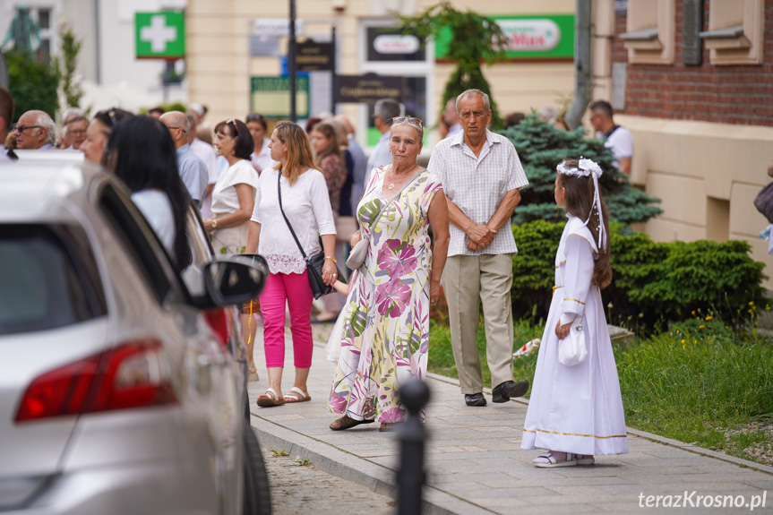 Procesja Bożego Ciała w Krośnie