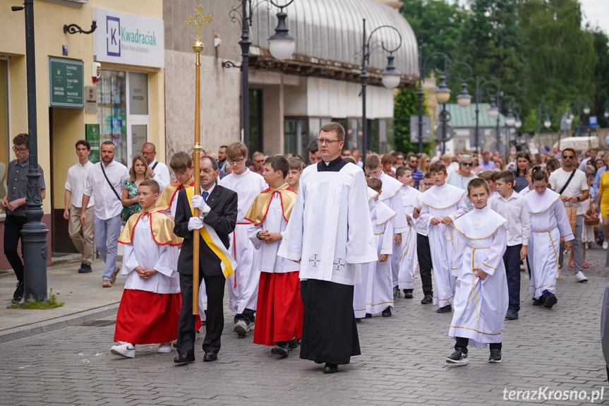 Procesja Bożego Ciała w Krośnie