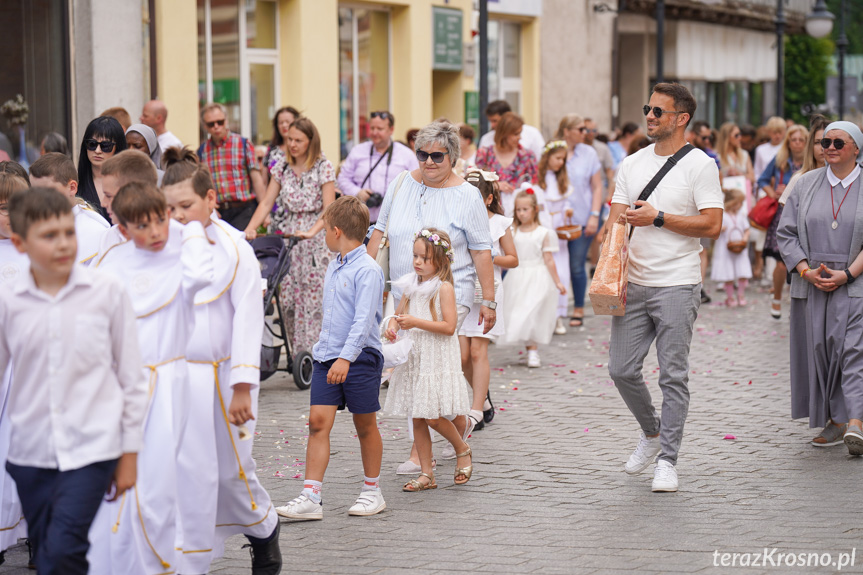 Procesja Bożego Ciała w Krośnie