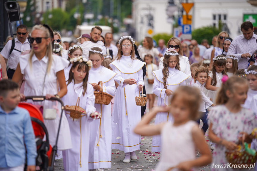 Procesja Bożego Ciała w Krośnie