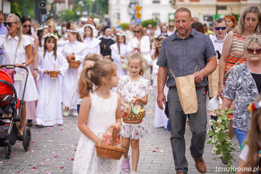 Procesja Bożego Ciała w Krośnie