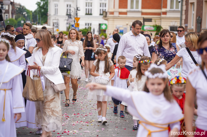 Procesja Bożego Ciała w Krośnie