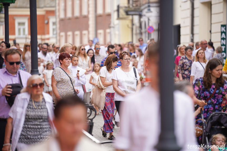 Procesja Bożego Ciała w Krośnie