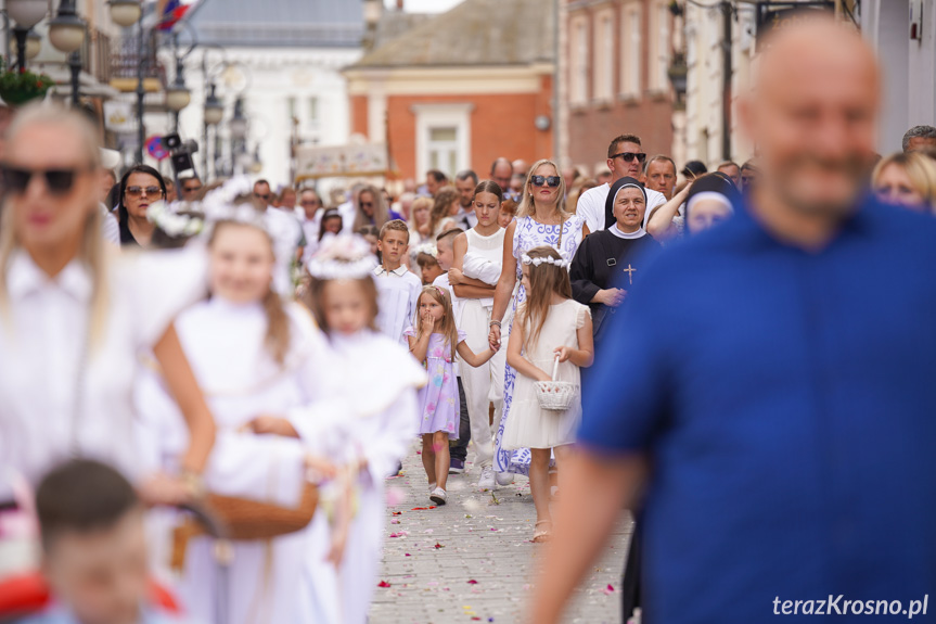 Procesja Bożego Ciała w Krośnie