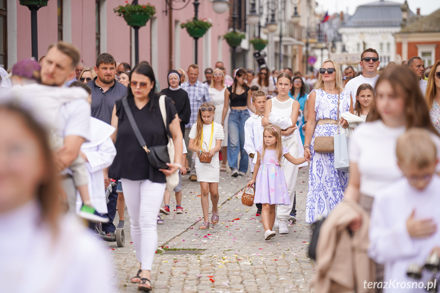 Procesja Bożego Ciała w Krośnie