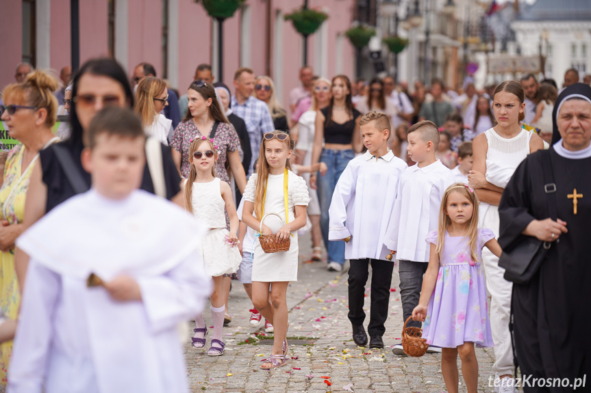 Procesja Bożego Ciała w Krośnie