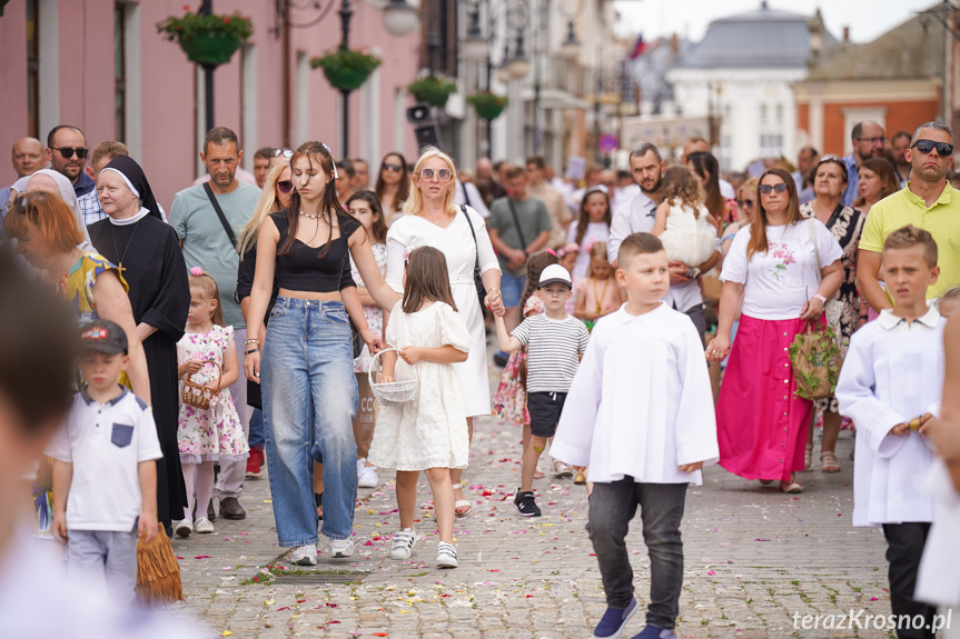 Procesja Bożego Ciała w Krośnie