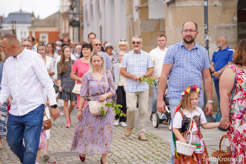 Procesja Bożego Ciała w Krośnie