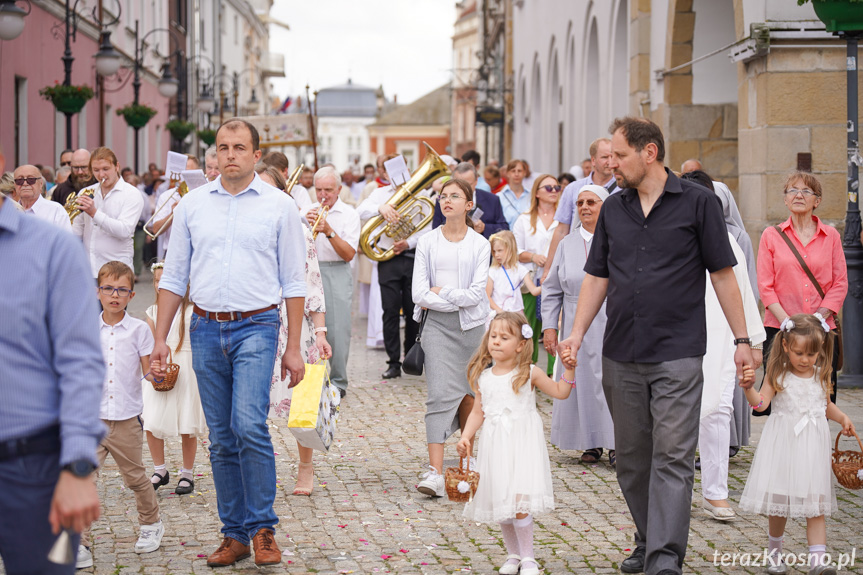 Procesja Bożego Ciała w Krośnie