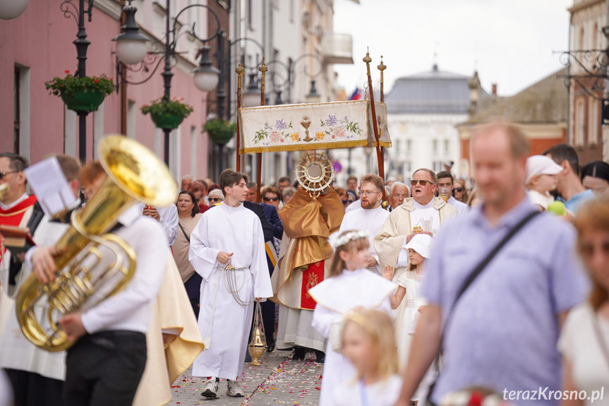 Procesja Bożego Ciała w Krośnie