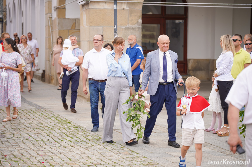 Procesja Bożego Ciała w Krośnie