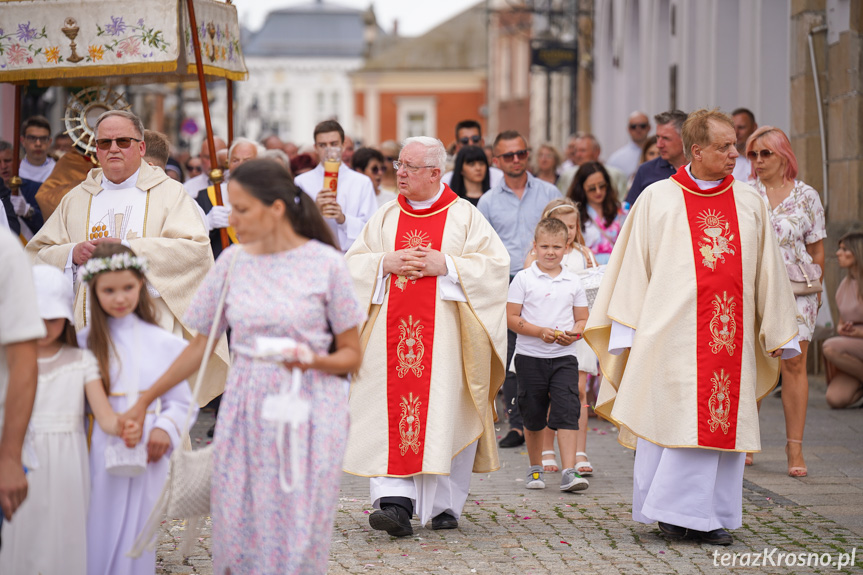 Procesja Bożego Ciała w Krośnie