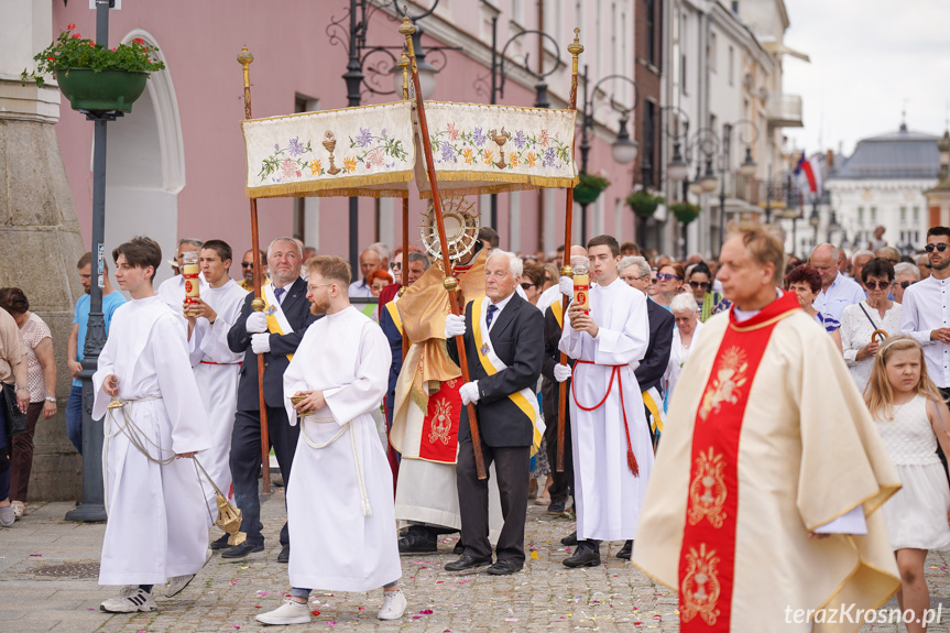 Procesja Bożego Ciała w Krośnie