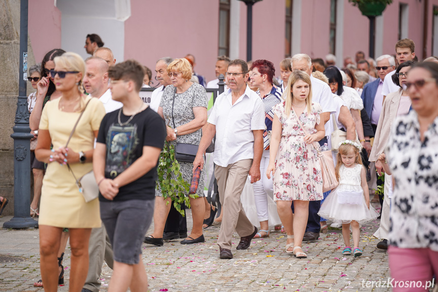 Procesja Bożego Ciała w Krośnie