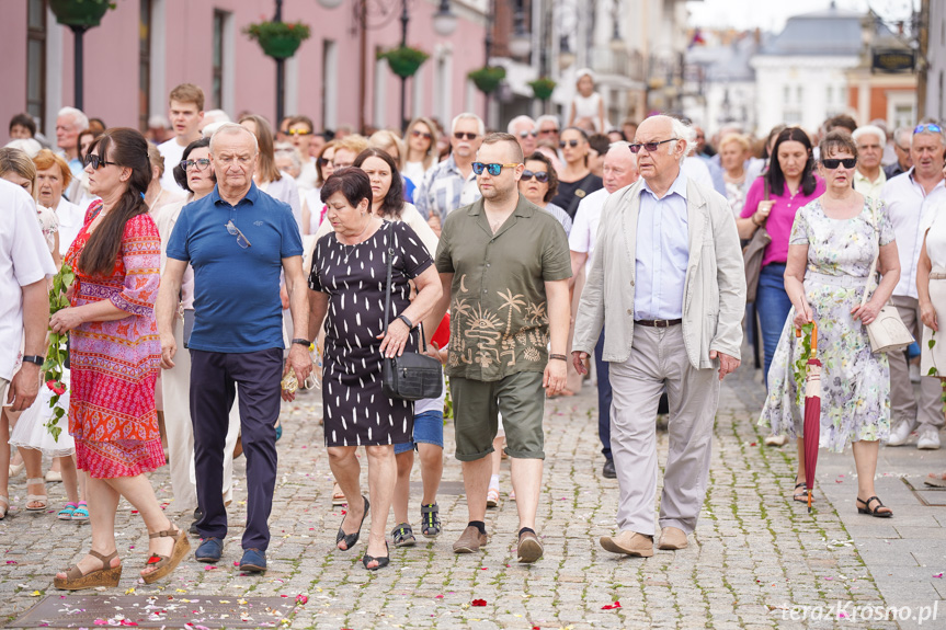 Procesja Bożego Ciała w Krośnie