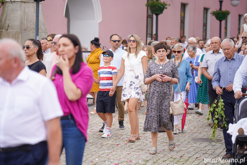 Procesja Bożego Ciała w Krośnie