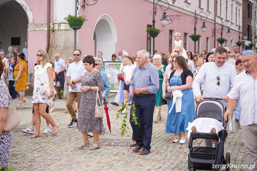 Procesja Bożego Ciała w Krośnie